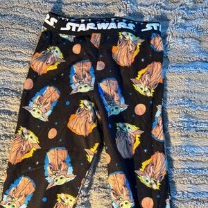 Star Wars Black and Blue Kids Pajama Bottoms